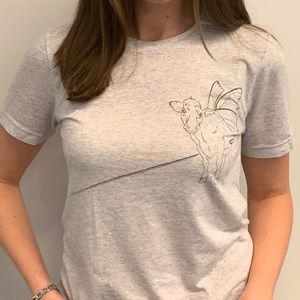 Bostee- The Cow Butterfly - Tshirts UNISEX